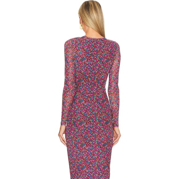 AFRM Multicolor Long Sleeve Dress - Picture 3 of 7